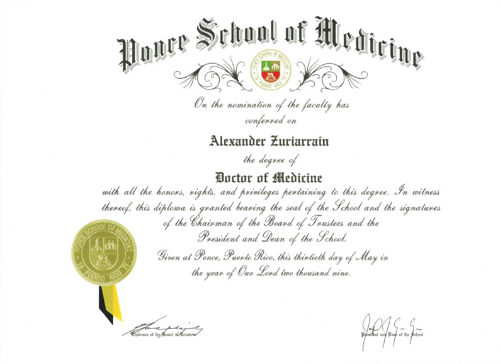 Medical Diploma