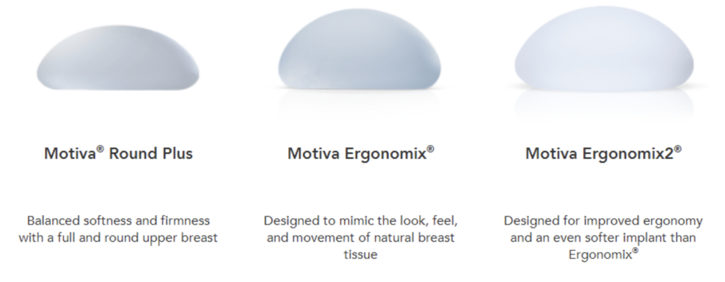 Miami Preservation Breast Augmentation model with brown hair